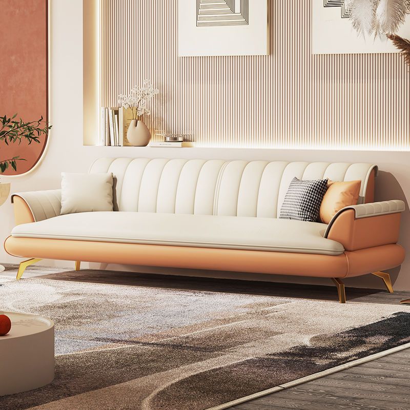 Sofa Phong cách kiểu Italy công nghệ đơn giản Sofa vải phòng nhỏ phòng khách Bắc Âu đẹp sang trọng đôi ba chỗ Sofa lưới mô hình màu đỏ - Hình 2 Sofa Phong cách kiểu Italy công nghệ đơn giản Sofa vải phòng nhỏ phòng khách Bắc Âu đẹp sang trọng đôi ba chỗ Sofa lưới mô hình màu đỏ - Hình 2