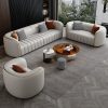 Sofa Phong cách kiểu Italy Sofa da nhẹ sang trọng phòng khách phòng nhỏ hiện đại đơn giản KTV Ghế Sofa thẳng hàng bốn người