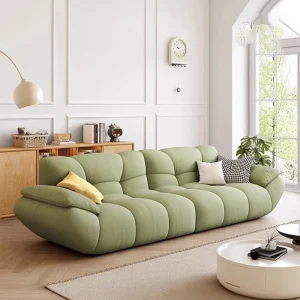 Sofa Phòng khách DesignSofa Minimalista Châu Âu Tầng Khách sạn Màu xanh lá cây độc đáo Sofa Loveseat Phòng ngủ hiện đại Canape Salon Nội thất phòng chờ