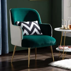 Sofa Phòng Khách Ghế Bành Ban Công Thư Giãn Hồng Ghế Chờ Nội Thất Hiện Đại Quầy Tiếp Tân Nhỏ Thiết Kế Sofa Đơn Nhung Mềm Mại - Hình 2