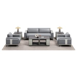 Sofa văn phòng sang trọng Dior kiểu Italy đẹp Bàn cà phê tiếp tân kinh doanh Sofa văn phòng tại nhà ba người - Hình 2