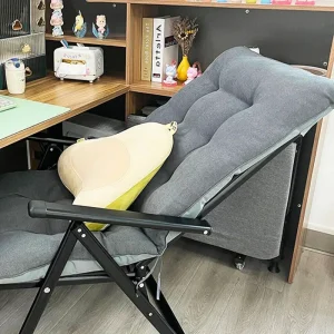 Tầng Ghế Phòng Khách Ghế Bành Văn Phòng Chơi Game Gấp Bắc Âu Hiện Đại Ghế Thư Giãn Thoải Mái Chaises De Salon Nội Thất Trong Nhà - Hình 2