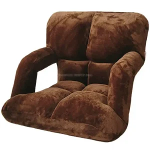 Tầng Ghế Phòng Khách Ghế Sofa Lười Janpanese Futon Mềm Có Tay Vịn & Lưng Điều Chỉnh Nội Thất Đa Chức Năng