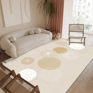 Thảm PVC chống nước và chống dầu cho phòng khách, thảm phòng ngủ, ghế sofa, thảm bàn cà phê, phòng tắm, thảm chống trượt - Hình 2