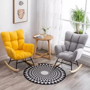 Thiết Kế Bắc Âu Hình Hoa Đính Đá Căn Hộ Nhỏ Phòng Ngủ Ban Công Nội Thất Gia Đình Vải Phòng Chờ Ghế Phòng Khách Đơn Giản Ghế