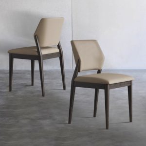 Thiết Kế Ghế Ăn Bằng Gỗ Tự Nhiên Tựa Lưng Phong Cách Trung Cổ