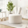 Thỏ Có Thể Xoay Ghế Sofa Sáng Tạo Sofa Lười Phòng Khách Kem Gió Trẻ Em Lưng Ghế Tất Nam Giải Trí Phân Thấp