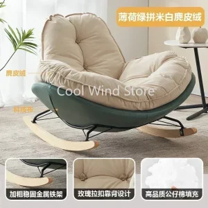 Thư Giãn Di Động Bắc Âu Ghế Phòng Khách Hiện Đại Ghế Sofa Thoải Mái Chơi Game Nhà Thiết Kế Đọc Vườn Sillon Inflable Nội Thất Gia Đình - Hình 4