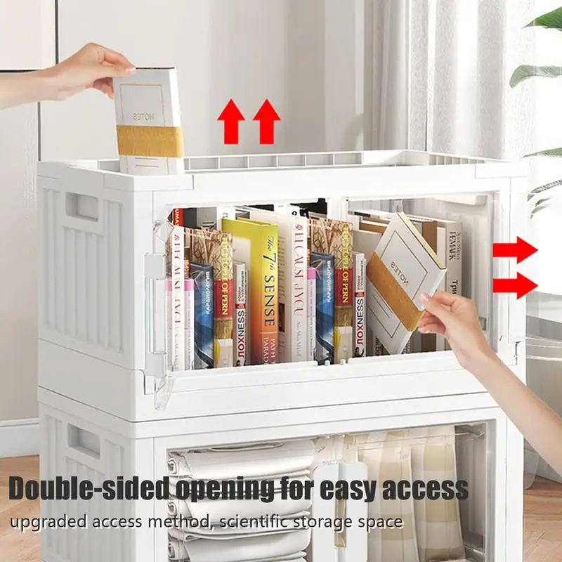 Thùng có thể xếp chồng lên nhau Mặt trước mở cho bàn trang điểm dưới bồn rửa Tủ bếp Phòng đựng thức ăn Sắp xếp và tại nhà Tiết kiệm không gian - Hình 4 Thùng có thể xếp chồng lên nhau Mặt trước mở cho bàn trang điểm dưới bồn rửa Tủ bếp Phòng đựng thức ăn Sắp xếp và tại nhà Tiết kiệm không gian - Hình 4