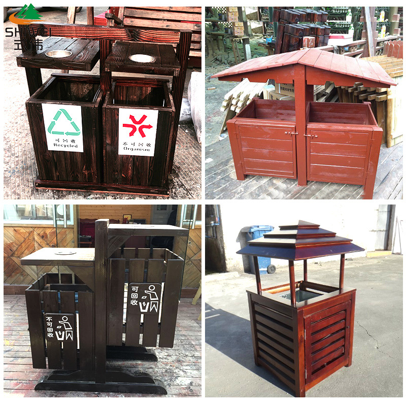Thùng rác bán buôn Thùng rác gỗ chống ăn mòn ngoài trời gian hàng ngoài trời hộp lột có thể trồng hoa và cây Thùng rác gỗ carbonized - Hình 3 Thùng rác bán buôn Thùng rác gỗ chống ăn mòn ngoài trời gian hàng ngoài trời hộp lột có thể trồng hoa và cây Thùng rác gỗ carbonized - Hình 3