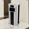 Thùng rác bằng thép không gỉ Thùng rác sảnh khách sạn dọc ngoài trời lớn thương mại thùng đựng tro hộp đựng gạt tàn thuốc lá công suất lớn