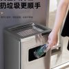 Thùng rác chữa cháy bằng thép không gỉ Thùng rác dọc sảnh khách sạn lối vào thang máy thương mại công suất lớn phục vụ nơi công cộng ngoài trời