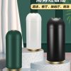 Thùng rác Cửa hàng trà sữa Thùng rác ngoài trời Thùng rác thương mại lớn công suất lớn bằng thép không gỉ phòng ăn hình tròn lưới đạn màu đỏ