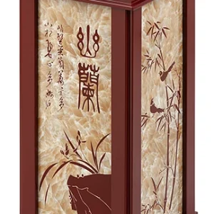 Thùng rác kiểu Trung Quốc sảnh khách sạn thùng rác dọc lối vào thang máy trung tâm mua sắm KTV với gạt tàn gạt tàn khách sạn - Hình 2