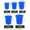 Thùng rác lớn gia đình có nắp thùng vệ sinh ngoài trời dung tích lớn Thùng rác nhà bếp thùng nhựa trắng ngoại cỡ thương mại