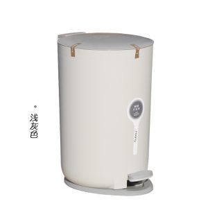 Thùng rác Miễn phí vận chuyển Thùng rác nhựa có thể đạp nhà phòng khách phòng ngủ phòng tắm bao phủ Thùng rác vệ sinh xô 7272 - Hình 4