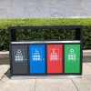 Thùng rác phân loại rác ngoài trời