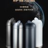 Thùng rác Quán trà sữa hình tròn có nắp đậy thời trang ánh sáng sang trọng Thùng rác có thể tắt tiếng lắc vỏ hộp ngoài trời có nắp thùng vệ sinh