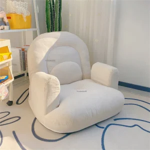 Tối Giản Hiện Đại Sofa Lười Nội Thất Phòng Khách Tất Nam Ghế Sofa Đơn Mini Ghế Dài Cho Phòng Ngủ Tựa Lưng Ghế Tầng Ghế - Hình 3