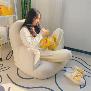 Tối Giản Hiện Đại Sofa Lười Nội Thất Phòng Khách Tất Nam Ghế Sofa Đơn Mini Ghế Dài Cho Phòng Ngủ Tựa Lưng Ghế Tầng Ghế - Hình 4