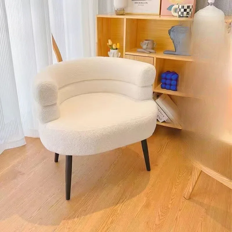 Trắng Ghế Phòng Khách Thiết Kế Bắc Âu Nhung Thoải Mái Di Động Phòng Ăn Ghế Sofa Chaise Nội Thất Gia Đình - Hình 2 Trắng Ghế Phòng Khách Thiết Kế Bắc Âu Nhung Thoải Mái Di Động Phòng Ăn Ghế Sofa Chaise Nội Thất Gia Đình - Hình 2