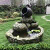 Trung Quốc mới sân cảnh quan ngoài trời đài phun nước chảy ao cá hòn non bộ cảnh quan sân vườn trang trí hồ bơi đồ trang trí thủ công