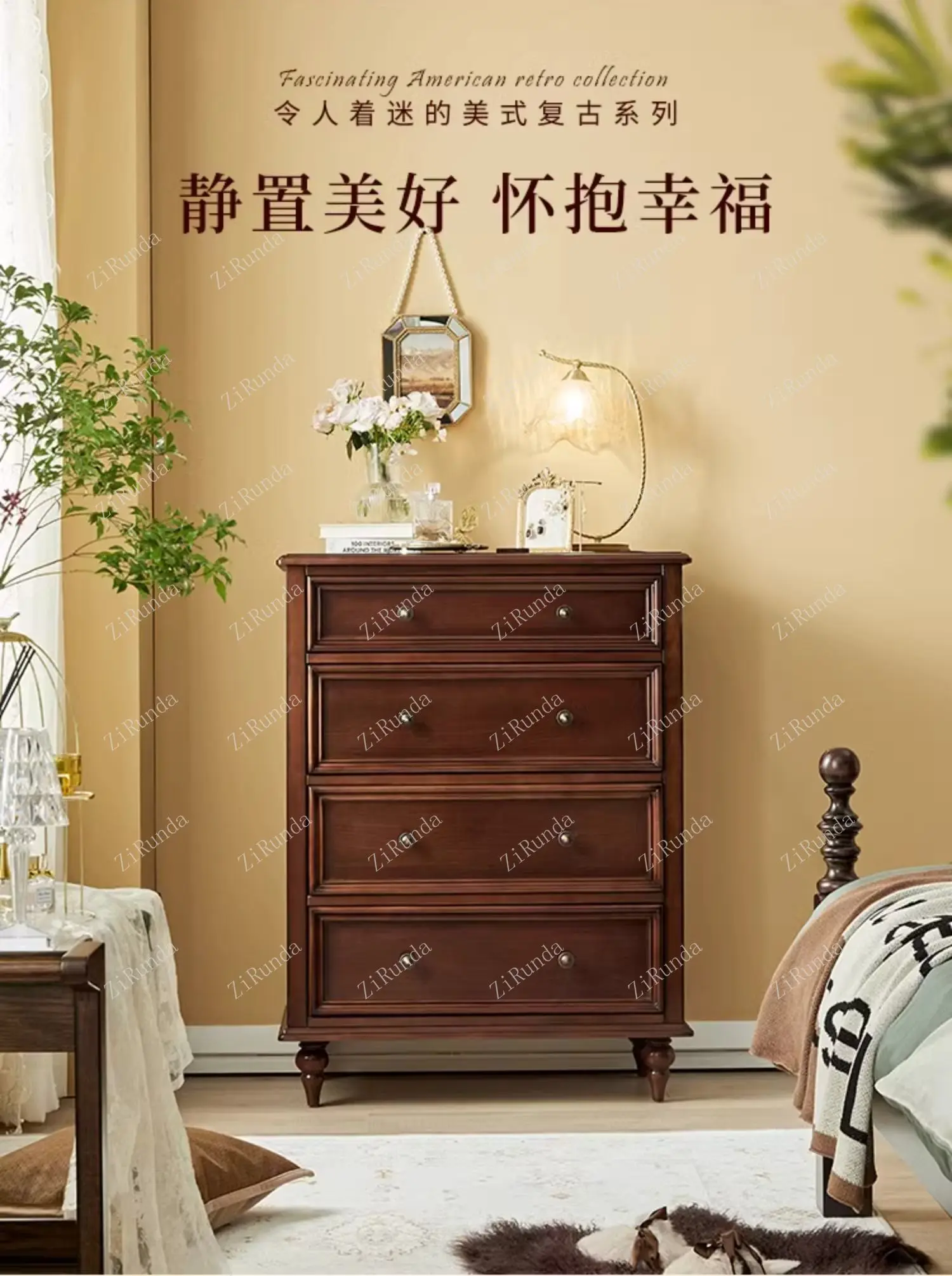 Tủ 4 thùng phong cách Mỹ, Tủ ngăn kéo cổ điển bằng gỗ nguyên khối, phòng khách, phòng ngủ, Tủ đựng đồ, Tủ hiên nhà - Hình 4 Tủ 4 thùng phong cách Mỹ, Tủ ngăn kéo cổ điển bằng gỗ nguyên khối, phòng khách, phòng ngủ, Tủ đựng đồ, Tủ hiên nhà - Hình 4