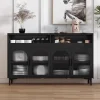 Tủ Âm Thanh phong cách Châu Âu Phòng Khách Tủ Đựng Mỹ Phẩm Bằng Gỗ Cà Phê Trà Tủ Trưng Bày Bên Nhà Để Xe Vitrine Nội Thất Salon YR50LC