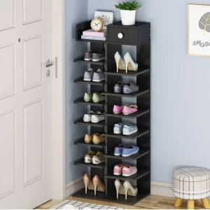 Tủ Armable Băng Ghế Dự Bị Giày Nhựa Giày Bao Tủ Nhỏ Có Thể Gập Lại Scarpiera Salvaspazio Đồ Nội Thất - Hình 2
