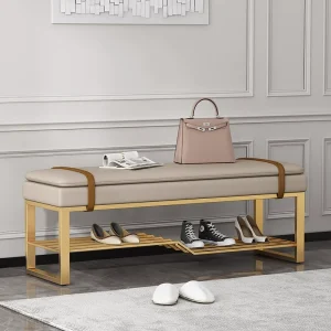 Tủ Băng Ghế Dự Bị Giày Tủ Kệ Thiết Kế Cao Cấp Giày phong cách Châu Âu Lối Vào Hội Trường Hẹp Hiện Đại Zapatero Nội Thất Salon - Hình 2