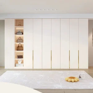 Tủ Bảo Quản Quần Áo Tủ Quần Áo Di Động Mở Tủ Quần Áo Tiết Kiệm Không Gian Mô Đun Tủ Quần Áo Ban Tổ Chức Tủ Quần Áo Abiertos Nội Thất HDH - Hình 2
