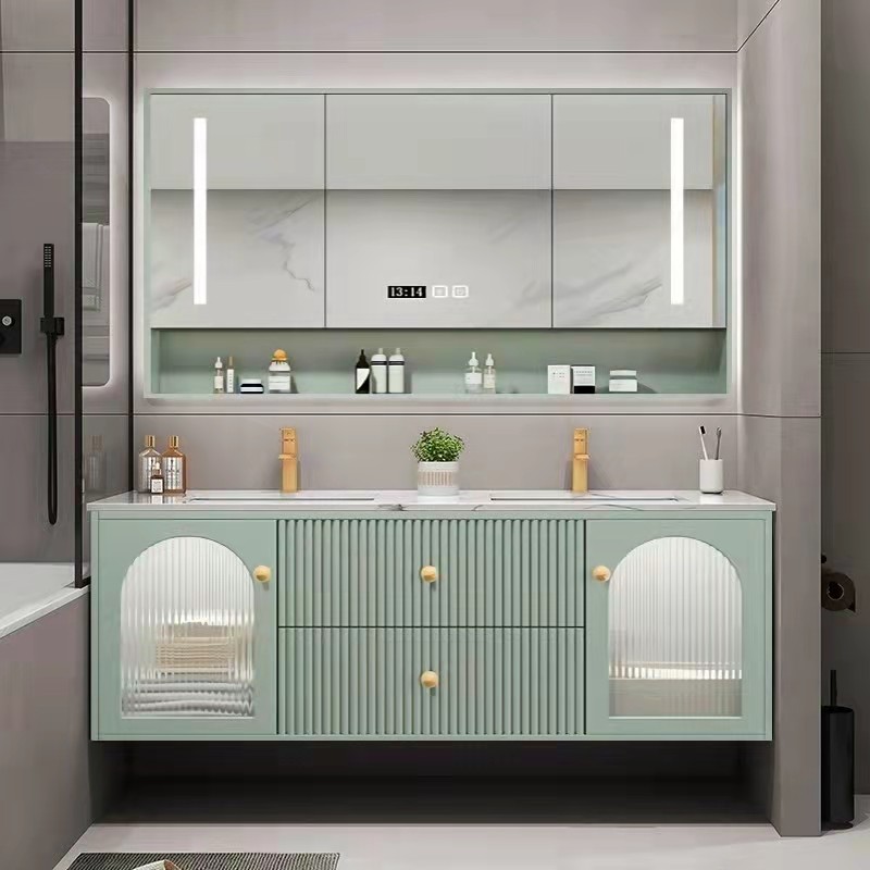 Tủ bệ bồn rửa mặt phòng tắm, vệ sinh, nhiều ngăn để vật dùng, sang trọng, đơn giản, đẹp mắt. - Hình 4 Tủ bệ bồn rửa mặt phòng tắm, vệ sinh, nhiều ngăn để vật dùng, sang trọng, đơn giản, đẹp mắt. - Hình 4