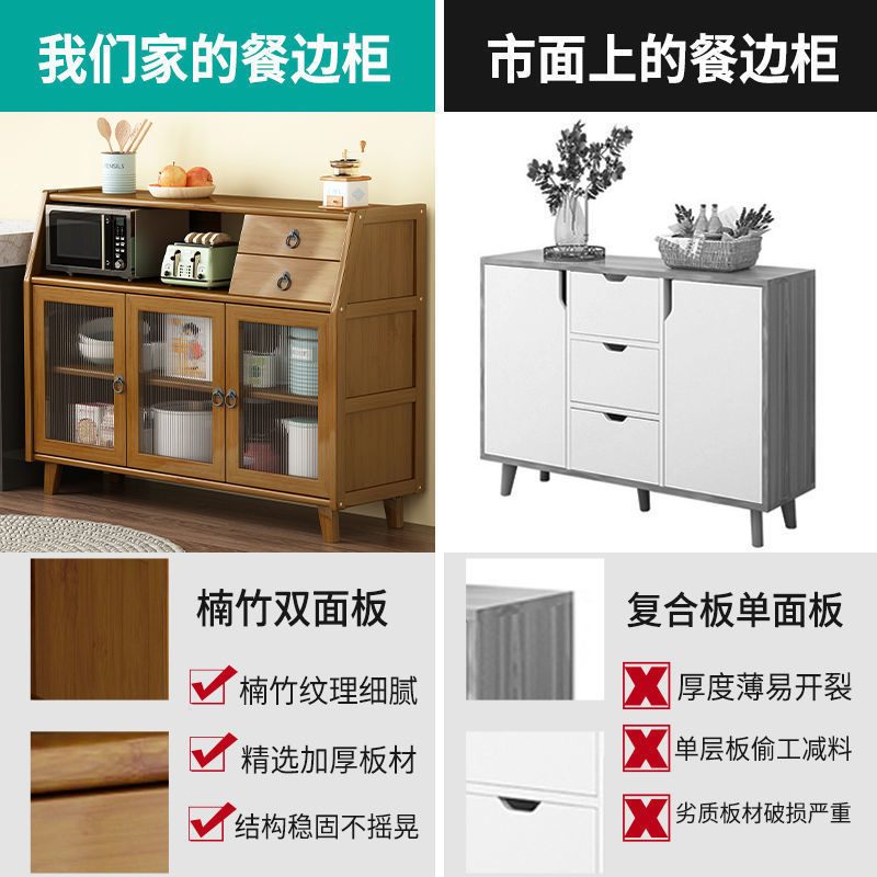Tủ bếp có cửa Tủ sàn Tủ đa năng lò vi sóng nồi giá để đồ Tủ búp phê - Hình 4 Tủ bếp có cửa Tủ sàn Tủ đa năng lò vi sóng nồi giá để đồ Tủ búp phê - Hình 4