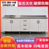 Tủ bếp gas Tủ inox đơn giản một trong một đa năng nấu rau bếp gas gia dụng Tủ bếp