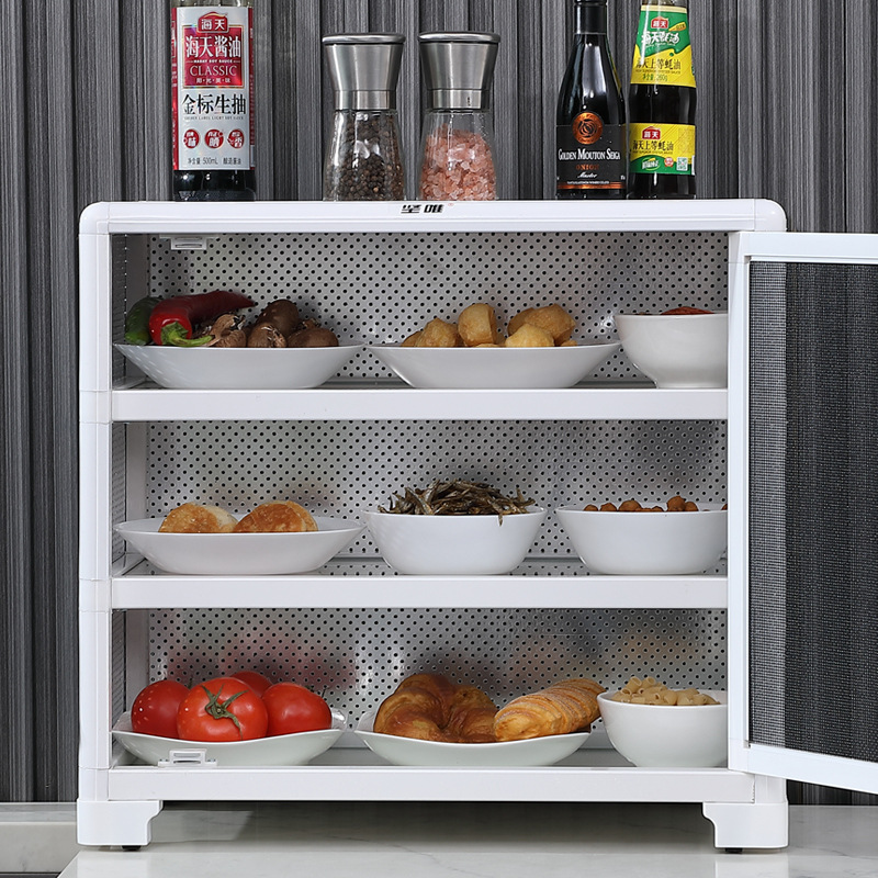 Tủ bếp gia đình mặt bàn lưới thoáng khí nhỏ còn sót lại gạo để đồ Tủ để đồ Tủ búp phê Tủ đơn giản - Hình 2 Tủ bếp gia đình mặt bàn lưới thoáng khí nhỏ còn sót lại gạo để đồ Tủ để đồ Tủ búp phê Tủ đơn giản - Hình 2
