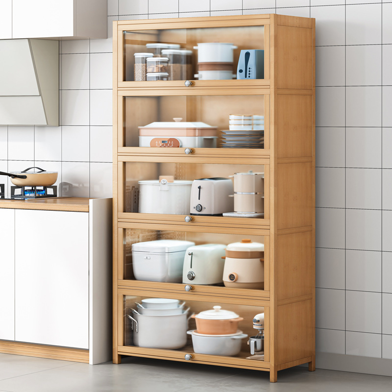 Tủ bếp thay đồ sàn tủ nhiều tầng đa chức năng có cửa tủ phụ gỗ chắc chắn tủ để đồ tủ để đồ Tủ bếp thay đồ sàn tủ nhiều tầng đa chức năng có cửa tủ phụ gỗ chắc chắn tủ để đồ tủ để đồ
