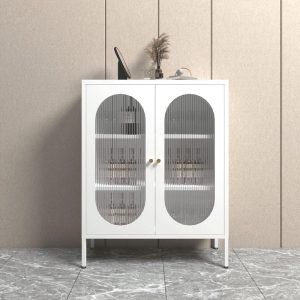 Tủ búp phê bằng thép Tủ chè Tủ rượu để đồ Phòng khách Tủ để đồ Tủ ban công Tủ bếp Tủ tủ búp phê Tủ thiếc - Hình 3