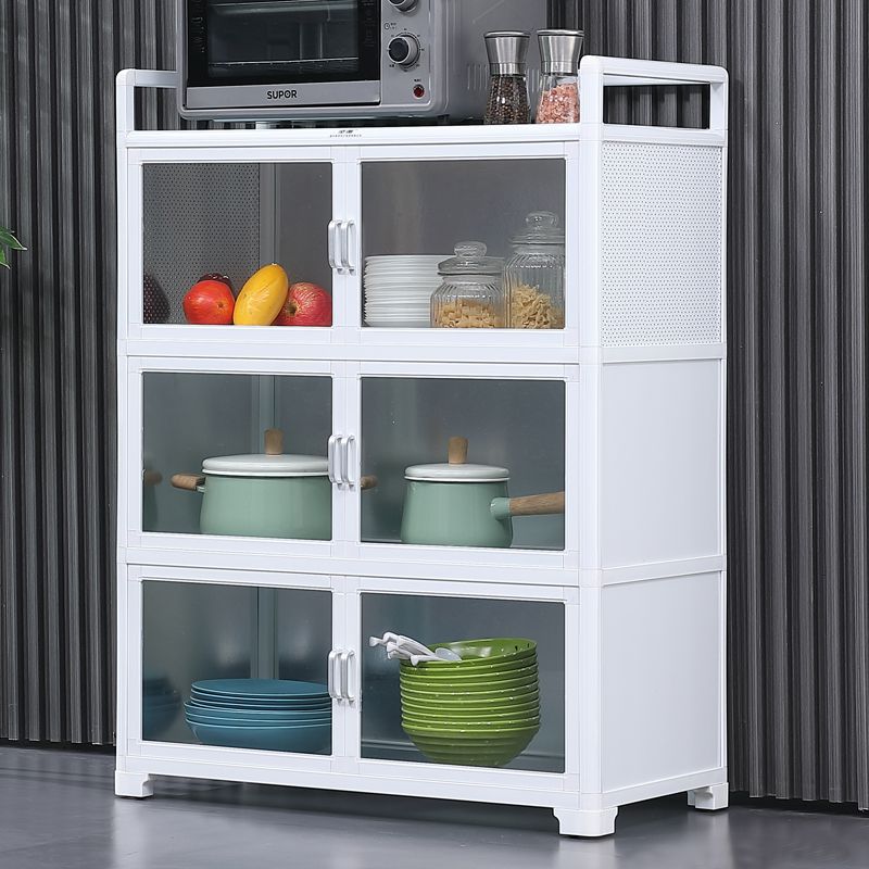 Tủ búp phê hộ gia đình hợp kim nhôm thay đồ tủ bếp đa năng tủ đơn giản tủ bếp tủ tiết kiệm - Hình 2 Tủ búp phê hộ gia đình hợp kim nhôm thay đồ tủ bếp đa năng tủ đơn giản tủ bếp tủ tiết kiệm - Hình 2