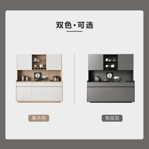 Tủ búp phê hộ gia đình tủ ăn tủ bếp thay đồ Bắc Âu phòng khách tủ chè tủ rượu thay đồ - Hình 4