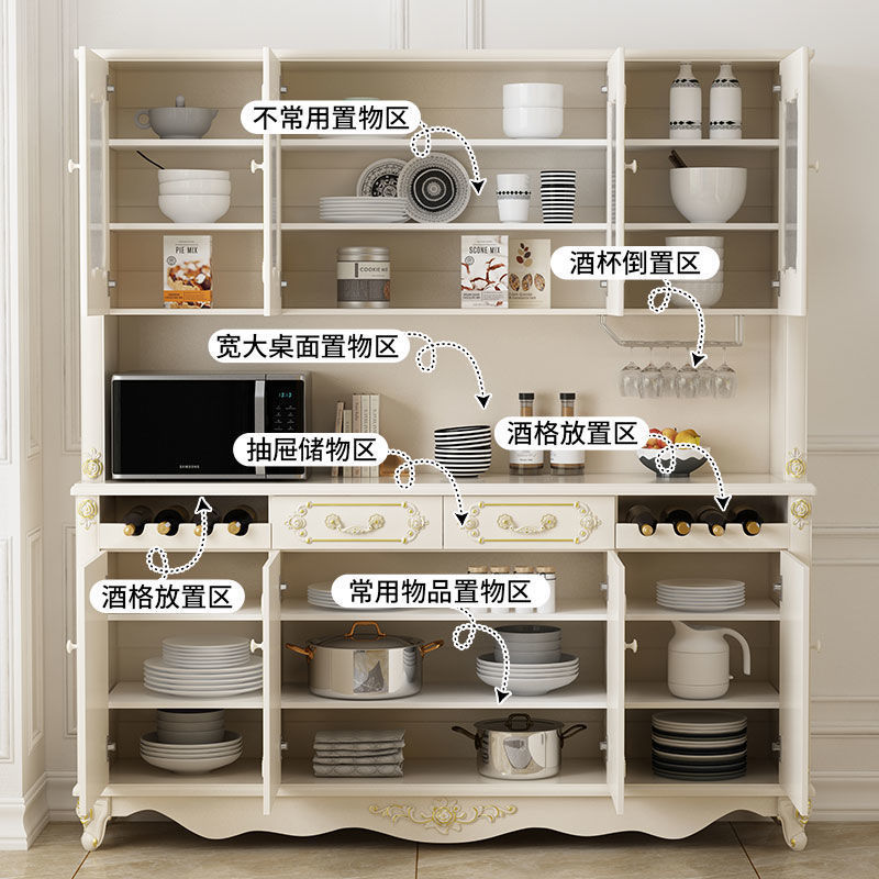 Tủ búp phê phong cách châu Âu tủ rượu phòng khách đa chức năng 1 kệ treo tường tủ tủ thay đồ nhà hàng để đồ - Hình 3 Tủ búp phê phong cách châu Âu tủ rượu phòng khách đa chức năng 1 kệ treo tường tủ tủ thay đồ nhà hàng để đồ - Hình 3