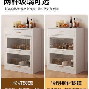 Tủ búp phê phòng khách bếp nhiều tầng tủ âm tủ sát tường tủ bếp tủ chè tủ kho tủ búp phê tủ búp phê - Hình 2