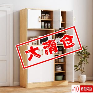 Tủ búp phê tối giản hiện đại tủ đựng trà treo tường phòng khách tủ rượu nhà bếp tích hợp tủ tủ bảo quản - Hình 2