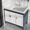 Tủ chậu Lavabo Ban công chậu giặt tích hợp chậu rửa phòng tắm tích hợp chậu rửa gia dụng bằng sứ siêu sâu bể giặt cao từ trần đến sàn