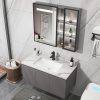 Tủ chậu Lavabo Không gian bằng nhôm Slate Tủ phòng tắm Phòng tắm Tủ phòng tắm Chậu rửa Chậu rửa đơn giản Chậu rửa Hồ bơi thông minh