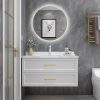 Tủ chậu Lavabo sang trọng bảng đá phòng tắm tủ phòng tắm hiện đại bộ rửa mặt rửa mặt bồn rửa tay bể bơi bàn trang điểm nhà vệ sinh