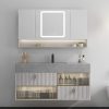 Tủ chậu Lavabo Slate một bồn tắm tủ phòng tắm hiện đại bồn rửa trang điểm bồn rửa mặt trong sáng sang trọng