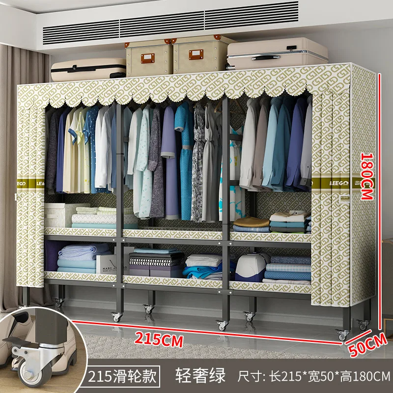 Tủ Có bánh xe 180cm khép kín Tủ quần áo gấp gọn bảo quản quần áo thay đồ Tủ phòng ngủ phòng khách Tủ Đồ Nội Thất Gia Đình - Hình 3 Tủ Có bánh xe 180cm khép kín Tủ quần áo gấp gọn bảo quản quần áo thay đồ Tủ phòng ngủ phòng khách Tủ Đồ Nội Thất Gia Đình - Hình 3
