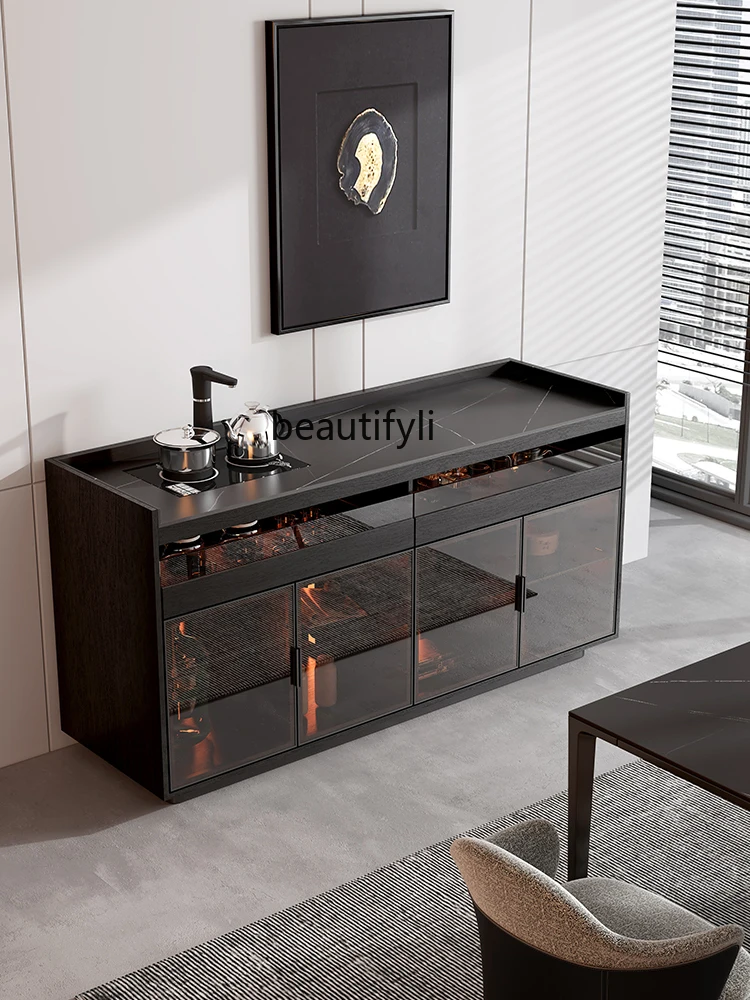 Tủ Đa Năng Đá Tủ Tự Động Cho Ăn Dưới Xô Tủ Rượu Kính Tủ Đựng Đồ Tường Phòng Khách - Hình 4 Tủ Đa Năng Đá Tủ Tự Động Cho Ăn Dưới Xô Tủ Rượu Kính Tủ Đựng Đồ Tường Phòng Khách - Hình 4