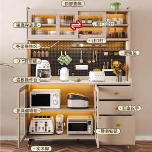 Tủ Đá phiến Tủ bếp Tủ nhà để đồ Tủ bảo quản lỗ bảng đa năng bàn mổ Tủ cao - Hình 2