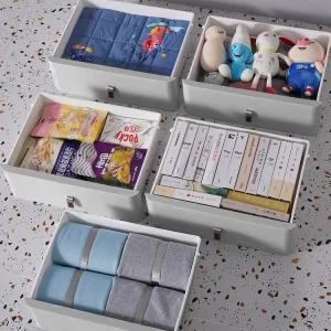 Tủ Dày Nhiều Lớp Ngăn Kéo Tủ Bảo Quản Nhựa Ăn Nhẹ Tủ Hộ Gia Đình Tủ Bảo Quản Nội Thất Ngăn Kéo Nội Thất - Hình 3